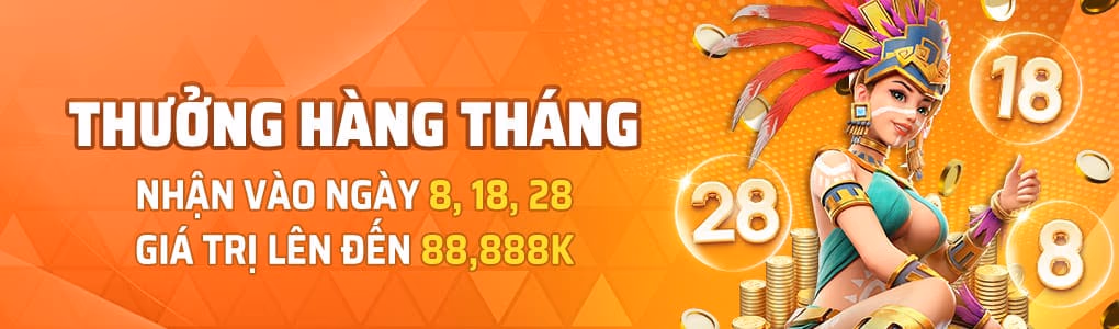 Banner khuyến mãi tại LV88VN